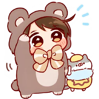 Sticker from Кума-кун @Nyasticks