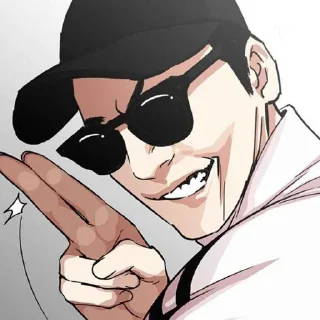 😜 emoji Lookism Telegram sticker 15 of 98
