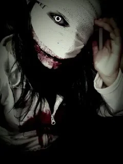 👁 emoji Jeff the Killer by @JessRay Telegram sticker 16 of 120