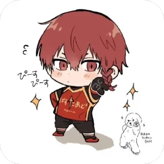 🫥 emoji Blue Lock 3 Telegram sticker 8 of 119