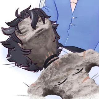 ☠️ emoji Wriothesley by @akikaze9 Telegram sticker 21 of 24