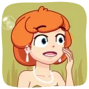 😲 emoji Mermaid :: @AuthorStickers Telegram sticker 12 of 24