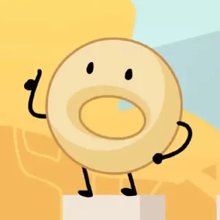 ☝️ emoji Donut BFB: @willieO7 Telegram sticker 12 of 120