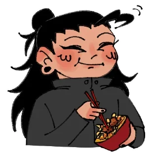 😋 emoji Жужутсу @Nyasticks Telegram sticker 21 of 52