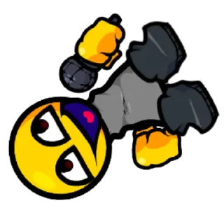 🆙 emoji Awesome Face (@Gordy_201) Telegram sticker 13 of 25