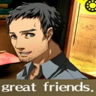 👍 emoji Persona 4 Mood Telegram sticker 13 of 22