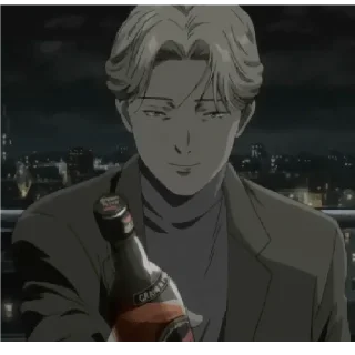 🍷 emoji Johan liebert Telegram sticker 13 of 28