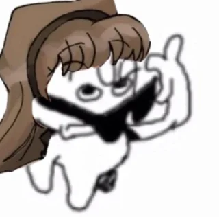 🤨 emoji Cursed Plate: @ketsurou Telegram sticker 12 of 120