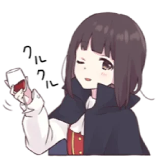 Sticker from Kurumi-chan