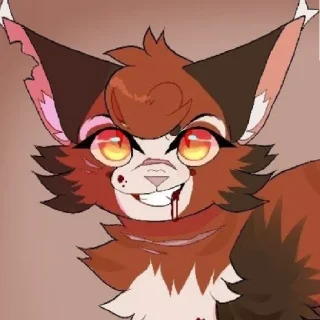 🖤 emoji Кленовница ᕕ(˵•̀෴•́˵)ᕗ Telegram sticker 6 of 20