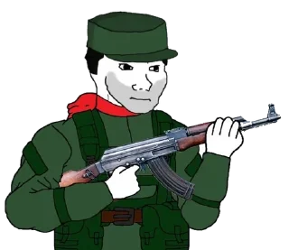 🪖 emoji Military wojaks 2 Telegram sticker 19 of 120