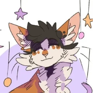 🖤 emoji Кленовница ᕕ(˵•̀෴•́˵)ᕗ Telegram sticker 9 of 20