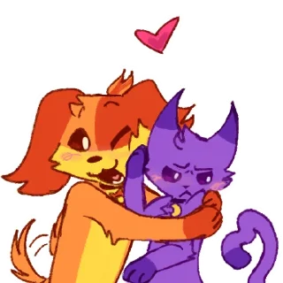 ❤️ emoji Dogday&Catnap!! Telegram sticker 12 of 18