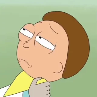 😟 emoji Morty Smith ᰔ || by @CaXxappk Telegram sticker 23 of 54