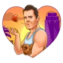 Sticker from Die Hard