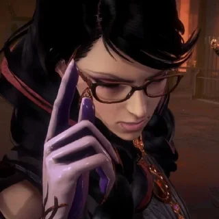 🔫 emoji 🔫🔮 | Bayonetta by @KRISKYA Telegram sticker 19 of 30