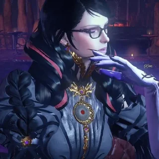 🔫 emoji 🔫🔮 | Bayonetta by @KRISKYA Telegram sticker 6 of 30