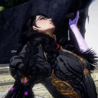 🔫 emoji 🔫🔮 | Bayonetta by @KRISKYA Telegram sticker 12 of 30