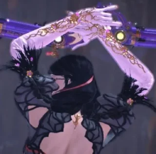 🔫 emoji 🔫🔮 | Bayonetta by @KRISKYA Telegram sticker 14 of 30