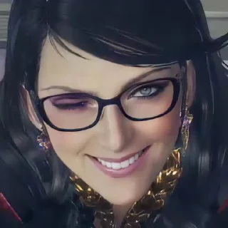 😁 emoji Bayonetta Telegram sticker 6 of 52