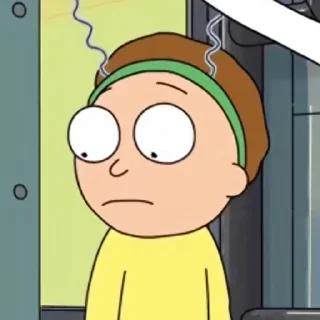 😑 emoji Morty Smith ᰔ || by @CaXxappk Telegram sticker 22 of 54