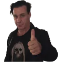 👍 emoji Rammstein Telegram sticker 16 of 30