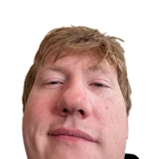 💇 emoji Дэка рыжий черт (B•-•W) Telegram sticker 14 of 23