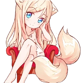 😊 emoji Некомия 2 @nyasticks Telegram sticker 9 of 41