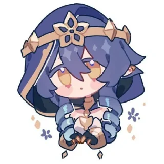 Sticker from Лайлаଘ(੭ˊᵕˋ)੭* ੈ✩‧₊˚:: @Chibi_Dazai