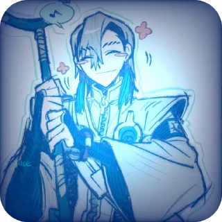 ☺ emoji Ꮓᴀnᴋᴀ  by @Fuga_MoH Telegram sticker 22 of 35