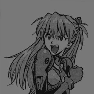 😕 emoji evangelion. Telegram sticker 9 of 43