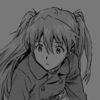 😕 emoji evangelion. Telegram sticker 11 of 43