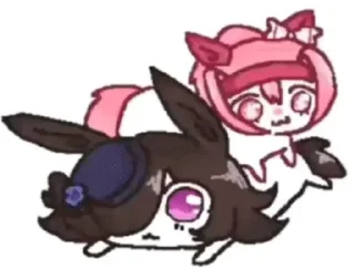 Sticker from Umamusume @RiceShower