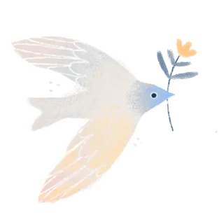Sticker from Silent Flowers