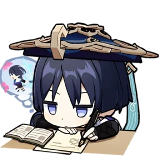💭 emoji странник Telegram sticker 9 of 14