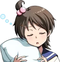 😴 emoji Corpse Party :: @line_stickers Telegram sticker 11 of 40