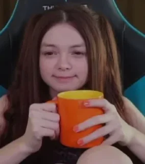 😌 emoji Диана Морошка Telegram sticker 15 of 29