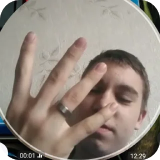 ✋ emoji Артем Николаевич https://t.me/SSSR198567 Telegram sticker 9 of 23