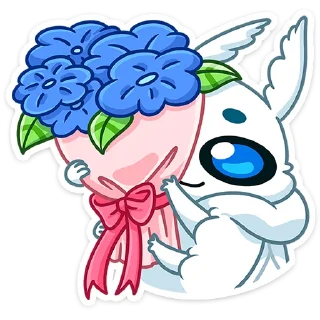 💐 emoji Бося @Nyasticks Telegram sticker 17 of 49