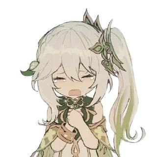 👄 emoji 💚✨Нахида ✨💚 Telegram sticker 17 of 31