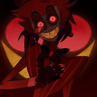 😁 emoji Hotel Hazbin Telegram sticker 19 of 21