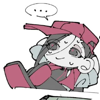 Sticker from Yi Xi by @SadpigeoneXD