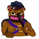 👮 emoji Boy's Club by @lilaladin Telegram sticker 21 of 25