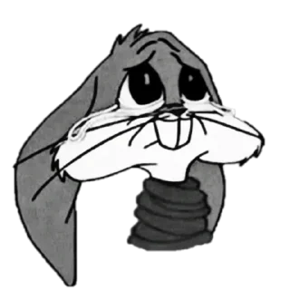 🥺 emoji 🐰 Bugs Bunny by @LilAladin Telegram sticker 10 of 15