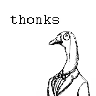 🧠 emoji Goose Telegram sticker 23 of 29