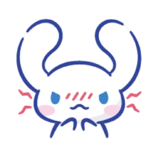 😤 emoji 𑁯ᰍ 𓂃  @hqnerv ⁺   ୨ Telegram sticker 9 of 84