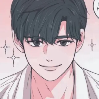 🙂 emoji manhwa Telegram sticker 6 of 24