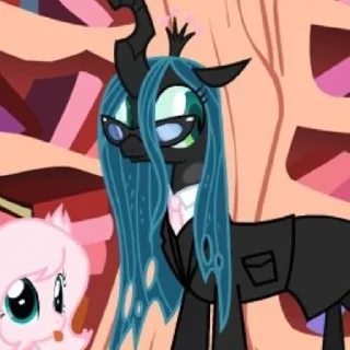 Sticker from Queen Chrysalis | @MLPstick