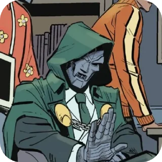 ✋ emoji MF DOOM • @Earth928B Telegram sticker 16 of 50