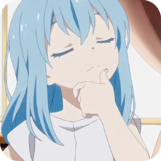 🫐 emoji 𝐑imuru Tempest · (🌸) - @ichik0 Telegram sticker 15 of 50